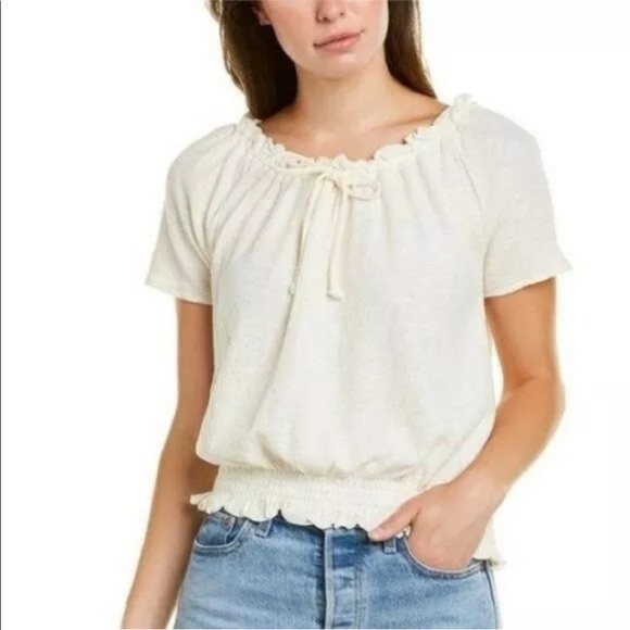 Madewell Tops - Madewell Texture & Thread Collection Drawstring Top Size Small